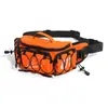 Bolsa de Cintura para Ciclismo ao Ar Livre Design Refletivo Viagem Grande Capacidade Multiuso Bolsa de Ombro Único Transversal Bolsa de Peito Tática para Montanhismo Caminhada