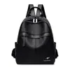 Mochila Retro de Cuero Suave Transfronteriza Nueva Tendencia de Moda Casual para Mujer Mochila de Gran Capacidad Bolsa de Mochila de Viaje