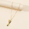Colar Pingente Estilo Cabeleireiro Hot Transfronteiriço Tesoura Pente Retro Personalizado Acessórios de Joias Hip-hop Masculino