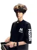 Nova Camiseta Masculina Tendência Estilo Chinês Bordado com Letras Algodão Pesado Manga Curta, Verão Design Solto Top High Street