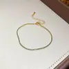Pulseira de flor oval em zircônia, luxo leve, alta qualidade, elegante, design único, acessório feminino versátil