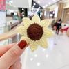 Horquilla trenzada de frutas para niños, linda horquilla de animales de dibujos animados, pinza para el cabello para niñas de Internet, accesorios para el cabello, pinza lateral
