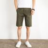 Shorts Casuais Brancos Masculino Verão Roupa Externa Algodão Solto Masculino Estilo Coreano Moda Esportiva Estilo Coreano Slim Fit