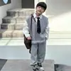 Panda Yuan Yuan Suéter Otoño 2025 para Niños Grandes Chaleco de Punto con Cuello en V Chaleco Estilo Universitario Infantil Top de Otoño