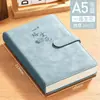 Cuaderno de Oficina Grueso con Cierre Magnético A5 Cuaderno de Alto Valor Regalo Personalizable con Impresión de Logo