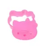 Molde para Hornear Pastel de Gato Kt Lindo Herramienta de Estampado Tipo Prensa Molde para Galletas de Gatito de Dibujos Animados Herramienta de Horneado