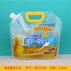 Bolsa de cerveza al por mayor de fábrica bolsa para cerveza de barril para exteriores líquida transparente autoestable boquilla de succión bolsa de embalaje bolso desechable para bebida fría