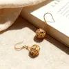 Moda Estilo Coreano Exquisitos Pendientes de Hortensia de Alta Gama para Mujer Diseño de Personalidad Nicho Sentido del Diseño Versátiles Pendientes Nuevos Venta al por Mayor