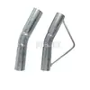 Conector de Junta de Tubería de Acero Galvanizado en Caliente para Invernadero Codo Redondo para Tubería 25 Tubería/Tubería de 6 Puntos/Manguito de Conexión de Tubería de 1 Pulgada Curva Superior