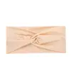 Diadema cruzada de color caramelo europea y americana, diadema elástica para el cabello, diadema de moda deportiva para mujer, yoga, deportiva, antisudor, absorbente de sudor
