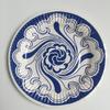 Diseño de Jardín de Infancia de Escuela Primaria 7 pulgadas 9 pulgadas Pasillo Porcelana Azul y Blanca Estilo Chino Retro Paquete de 12 Colgante Plato de Papel