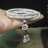 Pulseira de Múltiplas Voltas Mini Estrela Lua Sementes de Bodhi Peças Contas Contas Mori Feminina Contas de Rosário Joias para Brincar Atacado
