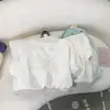 Pijamas de Comércio Exterior para Meninas, Novo Estilo de Verão, Conjunto Fofo Japonês Ins de Duas Peças de Manga Curta, Roupa de Casa Fina, Atacado de Peça Única