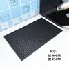 Tapete Antideslizante para Barra de Té con Leche Tapete para Barra de Café Tapete Rectangular Drenante para Cocina Posavasos para KTV Posavasos de Goma para Té