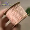 Hilo de algodón de alta calidad suave frotado a mano texto bodhi cuerda para jugar cuerda de mano trenzada hilo para abalorios resistente al desgaste no elástico hilo de borla