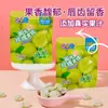 Doce de Bala Dura Sabor Uva Verde Fatias de Laranja Extra Rico 3D Doce de Bala Dura Sabor Uva Doce Famoso na Internet Doce de Fruta Uva Verde Doce de Casamento Lanche Sacola de Doces