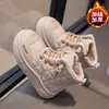 Sapatos Infantis de Algodão 2026 Outono/Inverno Novo Estilo Botas Curtas para Meninas Sola Macia Sapatos Pão Botas para Meninos Botas de Algodão Espessadas com Veludo