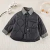 Ropa de Invierno para Niños Chaqueta Ligera de Algodón Acolchada Estilo Coreano Ropa Exterior Casual de Aviación para Niños Ropa Exterior Atractiva para Niños Pequeños y Medianos Venta al por Mayor