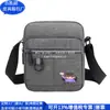 Bolsa con Cremallera Estilo Coreano Bolso Cruzado de Poliéster RPET Bolso de Hombro de Poliéster RPET Transfronterizo Fábrica Personalizada