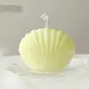 Novas Velas Estilo Ins de Concha de Pérola, Decorações para Ambiente com Aromaterapia, Lembrancinhas de Aniversário e Casamento, Fornecimento Direto do Fabricante