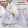 Sutiã de Gel Líquido Sem Costura para Mulheres, Estilo Fino, Minimiza Seios Grandes, Anti-Queda, Levanta Seios Pequenos, Costas Bonitas, Sutiã de Bojo Triângulo