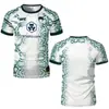 2025 Amazon Teum Export Transfronterizo Impresión Digital 3D Camiseta Casual de Manga Corta con Cuello Redondo Personalizada para Hombre