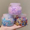 Elásticos de Cabelo Infantis para Meninas, Elásticos Coloridos e Fofos para Rabos de Cavalo, Tranças e Coques