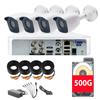 Kit Ahd Popular Transfronteiriço Câmera Quatro em Um Celular Controle Remoto Monitoramento em Tempo Real Conjunto de Monitoramento de 4 Canais 8 Canais