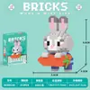Nuevos Bloques de Construcción de Dibujos Animados Transfronterizos, Bloques de Ensamblaje de Micropartículas, Juguetes para Niños, Juguetes de Caja Sorpresa de Puesto Callejero, Regalos