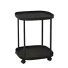 Estante de Almacenamiento Simple Desmontable Mesa Auxiliar Mesa de Noche Mesa para el Hogar Sala de Estar Dormitorio Mesa Mesa de Esquina para Sofá Mesa de Café Pequeña