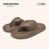 Nuevas Chanclas Transfronterizas de Suela Gruesa para Hombre y Mujer para Usar al Aire Libre Eva Suela Blanda Anti-Pareja Chanclas de Playa de Verano