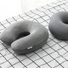 Almohada de Partículas de Espuma en Forma de U para Viajes de Negocios, Almohada de Cuello para Viajes, Almohada de Cuello para Oficina, Almohada de Cuello en Forma de U al por Mayor con Impresión de Logo