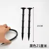 Clavos para Tela Anti-Hierba, Clavos para Tela de Control de Malezas, Clavos Negros de Plástico para Suelo de Huerto, Clavos para Film Mulch de Invernadero, Fabricante de Clavos para Suelo de Jardinería