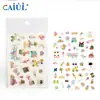 Itens Decorativos Pequenos Ins Adesivos Transparentes de Desenho Animado para DIY Acessórios de Polaroid Adesivos Criativos Fofos Universais