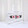 Bolsa de Doces de Halloween Transfronteiriça com Estampa de Fantasma de Desenho Animado, Bolsa Tote de Tecido Não Tecido, Bolsa de Presente de Halloween, Bolsa de Presente de Natal