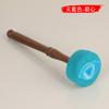 Accesorios para Cuenco Tibetano de Luna Llena, Cuenco de Oración, Accesorios para Cuenco de Terapia de Sonido, Palo Amolador, Palo de Cuero, Palo Percutor