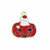Accesorios decorativos de goteo de aceite para Halloween Colgantes DIY de calabaza, fantasma, calavera Cadenas para teléfono Llaveros Adornos