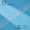 Accesorios de Encaje de 3-20 cm de Ancho Nuevos de Nylon Blanco y Negro Borlas para Ropa de Bebé Brocado Espesado Accesorios para el Cabello Material para Cinturones