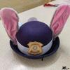 Cosplay Coelho Judy Zootopia Headwear Orelha Chapéu Infantil Hairpin Cute Sweet Rabbit Hairband