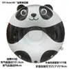 Anel de neve inflável novo, transfronteiriço, resistente ao frio e espessado, com design de grafite de panda, formato redondo, para brincadeiras na neve ao ar livre no inverno