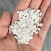 Suministro de Fábrica de Piedras Permeables Blancas, Piedras Blancas Molidas con Agua, Terrazo para Jardín, Piso Resistente al Desgaste, Piedras Blancas, Grava para Paisajismo