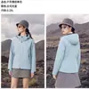 Chaqueta 3 en 1 estilo Luotuo para hombre y mujer, cintura ajustable, corte ajustado, resistente al viento para exteriores, impermeable, cálida, ropa para viajes y montañismo