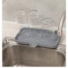Jabonera de silicona de gran venta transfronteriza, bandeja de almacenamiento con escurridor para baño y cocina japonesa, caja de jabón creativa