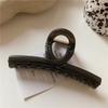 Minimalista Elegante Grab Clip All-match Hair Grab Disc Grampo de Cabelo Advanced Sense Grampo de Cabelo Back Head Shark Clip Acessórios para o Cabelo Novo Estilo Mulheres