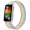 Para Pulsera Huawei 10 Correa de Reloj HUAWEI band9 Correa de Muñeca 8nfc Velcro Correa de Bucle de Nylon