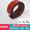 Tiras Protectoras Suaves para Esquinas, Autoadhesivas, Anticolisión, Tiras Decorativas de Borde en Ángulo Recto sin Taladro, Líneas Decorativas de Color Madera PVC para Esquinas Positivas y Negativas