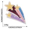 Parche Lentejuelas Fruta Dibujo Animado Piña Pastel Cereza Bordado Parche Autoadhesivo Accesorios Parche de Tela Bordado por Computadora