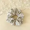 Novedad Primavera 2026 Diadema de Tela Floral para Coleta para Niñas, Versátil Goma Elástica Alta para Chongo