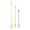 Rascador de silicona de doble cabeza de fábrica juego de 3 piezas para el hogar lata rascador pequeño rascador de pared interior de botella traje cuchara cosmética