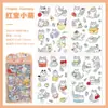 Serie de Notas Paseando Paquete de Pegatinas Lindas para Decoración de Diario Pegatinas DIY Funda de Teléfono Pegatinas de Dibujos Animados Pegatinas Estilo Ins
